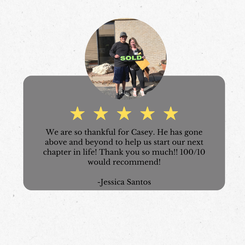 Blue Minimalist Client Review Instagram Post